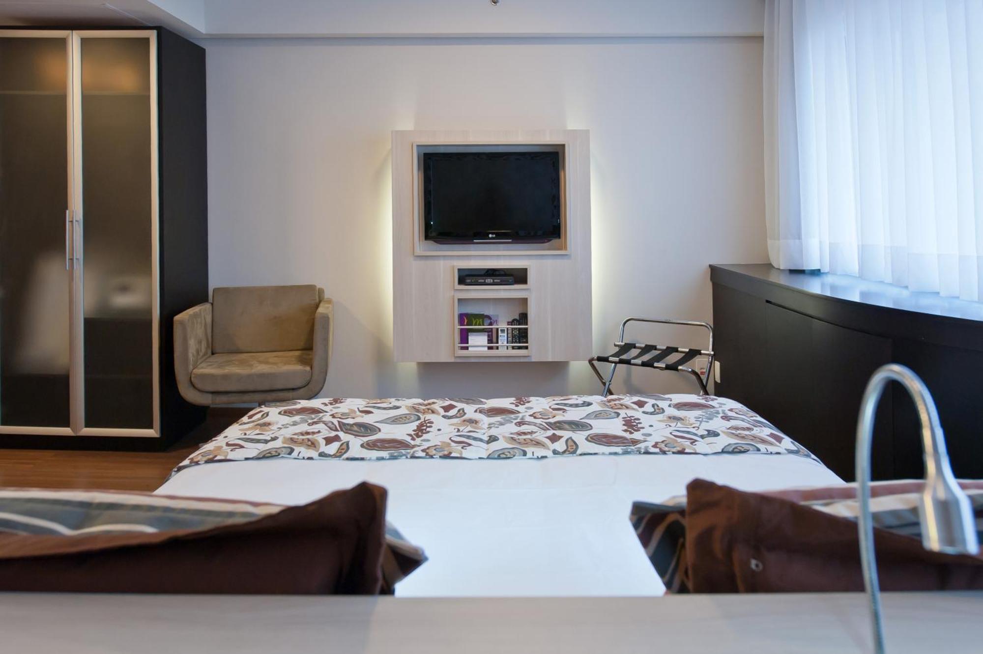 Flat 702 Suite Patio Paulista - Bela Vista São Paulo Rom bilde